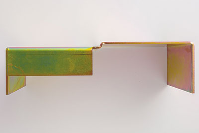 自工特許金型による段曲げ製品