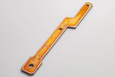 ファイバーレーザーカットした銅製品